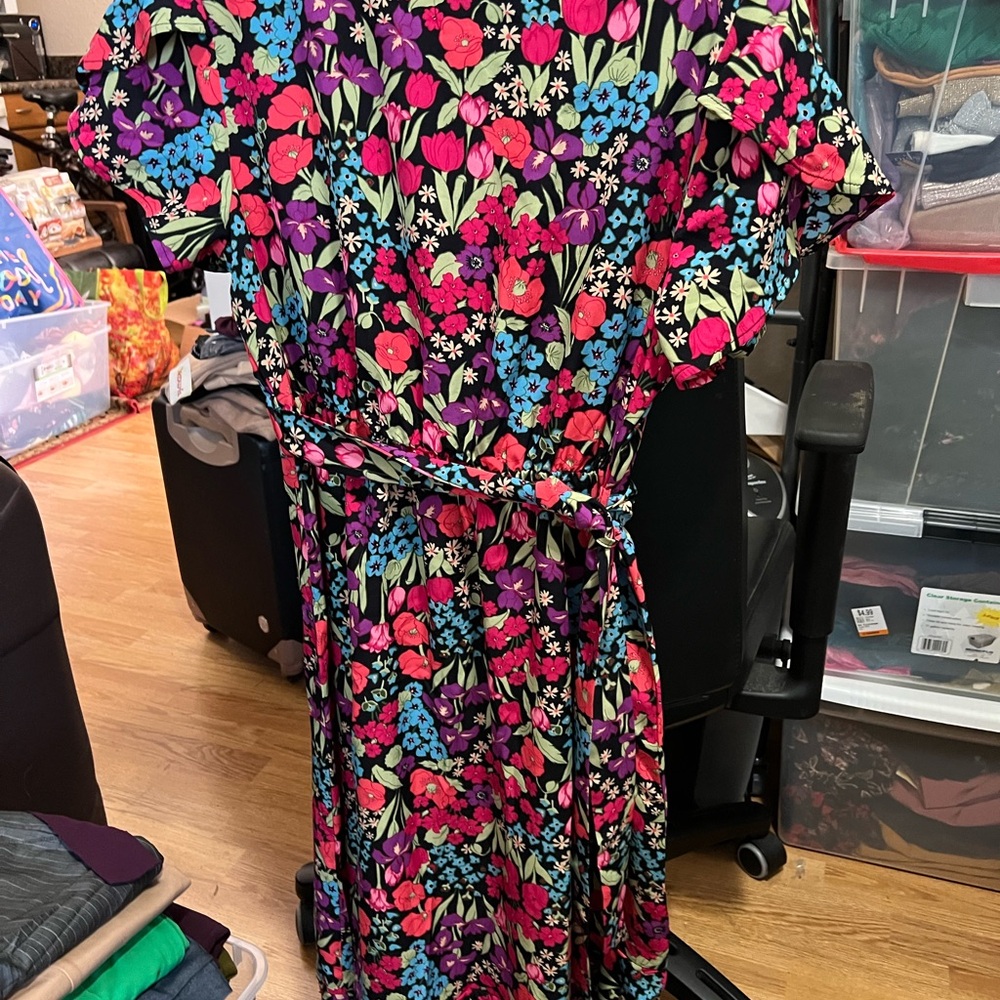 Floral Kimono Dress